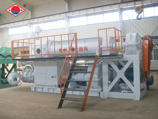 Double Stage Vacuum Extruder 600mm Electric Brick Making Machine
