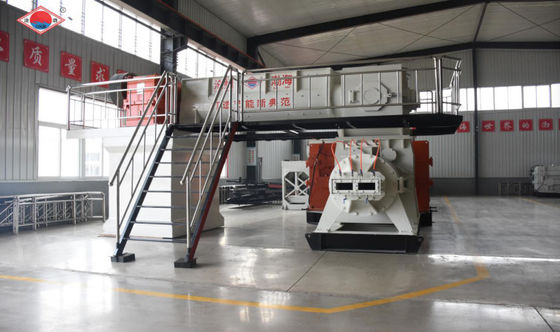 16000pcs Two Stage Vacuum 4.0mpa Clay Extruder Machine